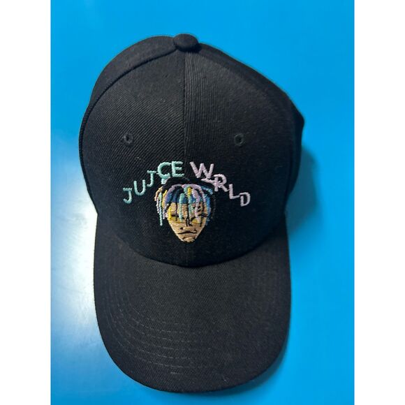 Juice Wrld Baseball Cap Adjustable Black Hip Hop One Size - Picture 1 of 3
